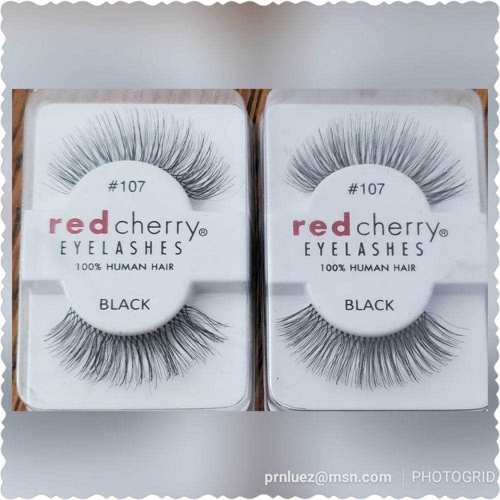 🥳HP🎉 Red Cherry Eyelashes/2 pr